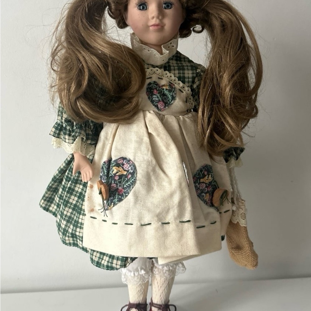 90s Porcelain Doll